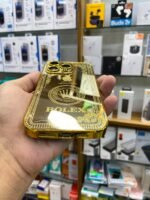 Premium Rolex Style Gold Plated iPhone Case | ClickWrap