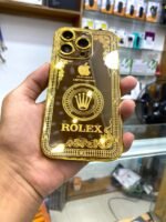 Premium Rolex Style Gold Plated iPhone Case | ClickWrap